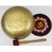 E700 Energetic Third Eye 'A' Chakra Healing Hand Hammered Tibetan Singing Bowl 11" wide Made in Nepal